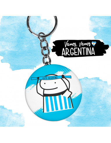 Llaveros Argentina Flork