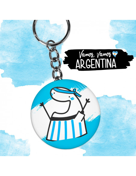 Llaveros Argentina Flork