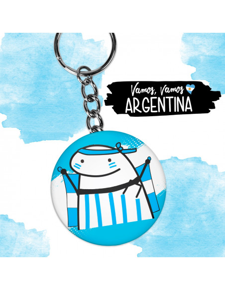 Llaveros Argentina Flork