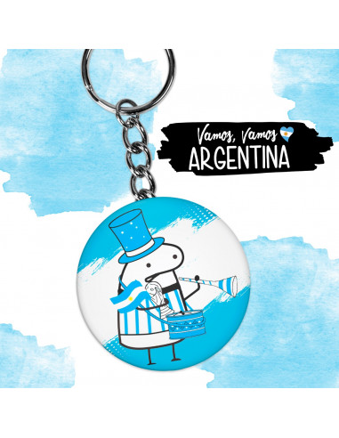 Llaveros Argentina Flork