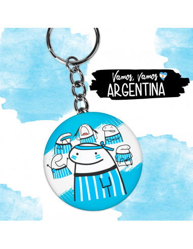 Llaveros Argentina Flork