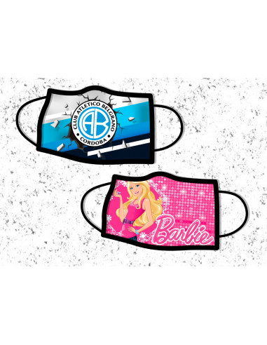 CUBRE BOCA/TAPABOCA PACK 4