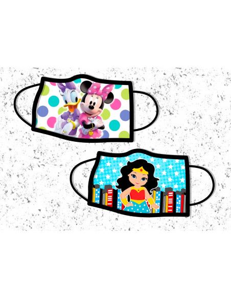 CUBRE BOCA/TAPABOCA PACK 4