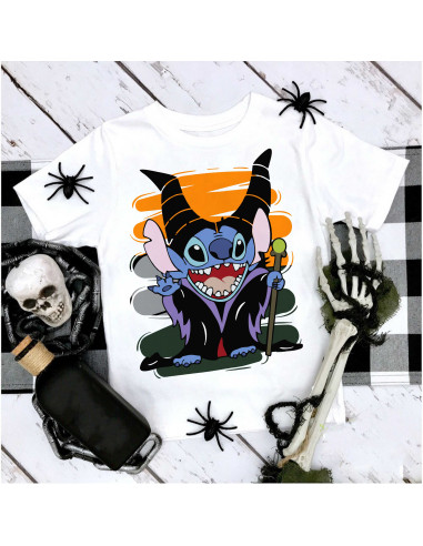 Remera Stitch Halloween Remera Stitch Halloween