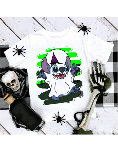 Remera Stitch Halloween Remera Stitch Halloween