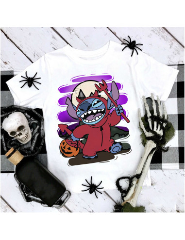 Remera Stitch Halloween Remera Stitch Halloween