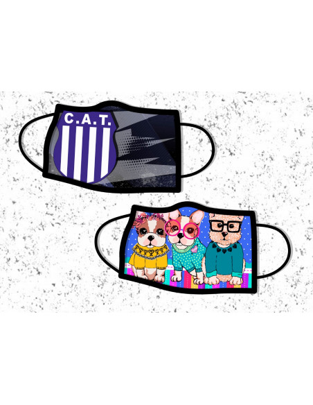 CUBRE BOCA/TAPABOCA PACK 4