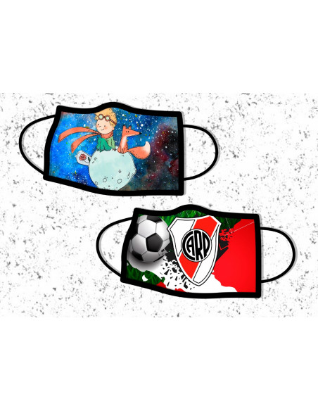 CUBRE BOCA/TAPABOCA PACK 4