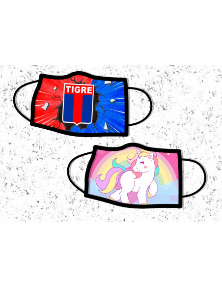 CUBRE BOCA/TAPABOCA PACK 4