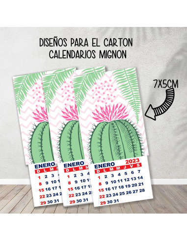 CARTONES CALENDARIOS MIGNON FRASES CARTONES CALENDARIOS MIGNON FRASES