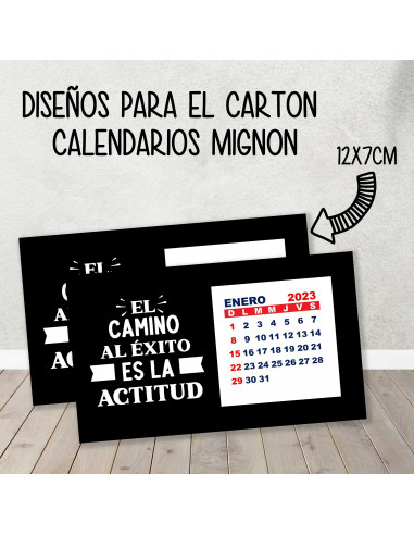 CARTON PARA CALENDARIO MIGNON CARTON PARA CALENDARIO MIGNON