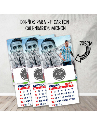 Cartones para calendario mignon...