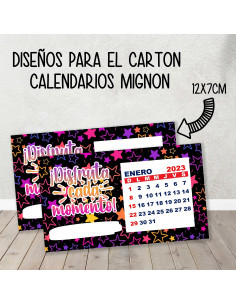 CARTON PARA CALENDARIO...