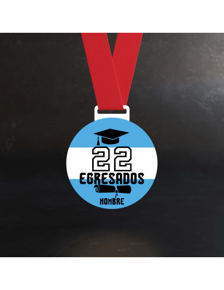 Medalla egresaditos pack 1