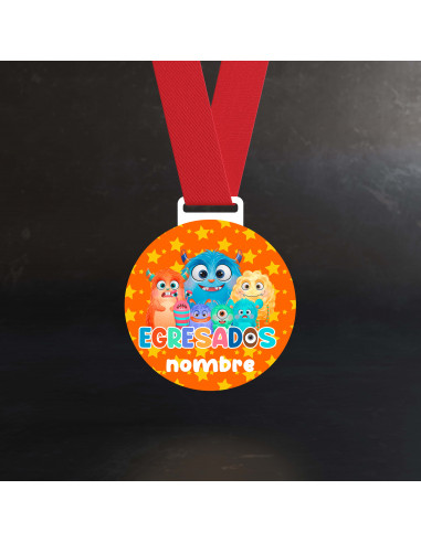 Medalla egresaditos pack 1
