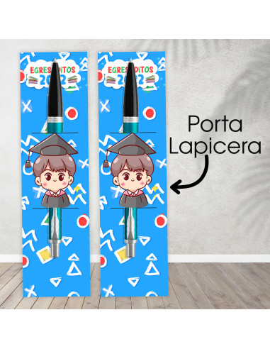 Porta lapicera Egresaditos