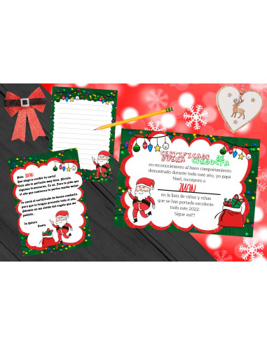 copy of PACK CARTA+CERTIFICADO NAVIDAD