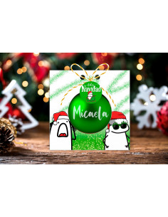 PORTA ESFERA NAVIDAD PACK 2 2