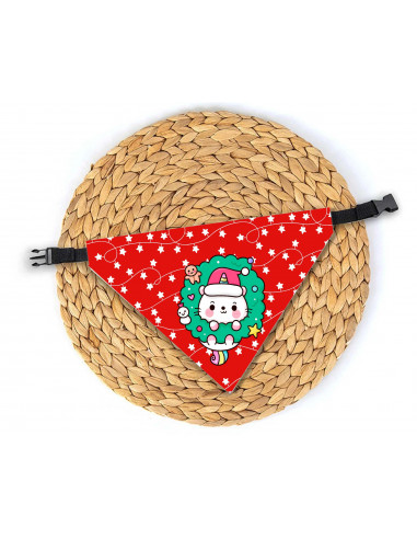 Collar bandana perros Navidad