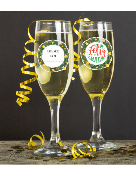 copy of STIKERS ETIQUETAS VASOS COPA NAVIDAD