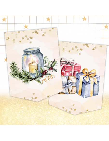 Banderines Navidad pack 3