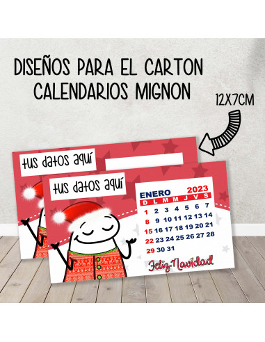 copy of CARTON PARA CALENDARIO MIGNON...