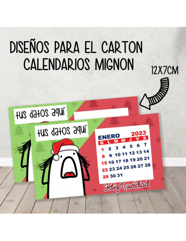 copy of CARTON PARA CALENDARIO MIGNON...