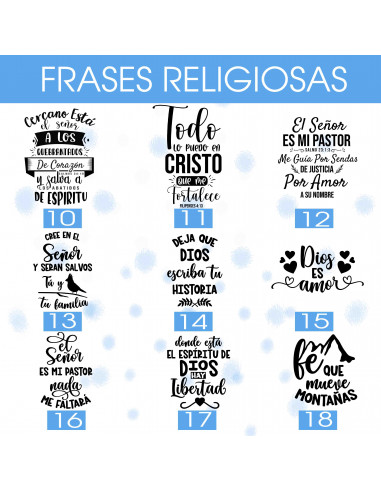 25 FRASES RELIGIOSAS