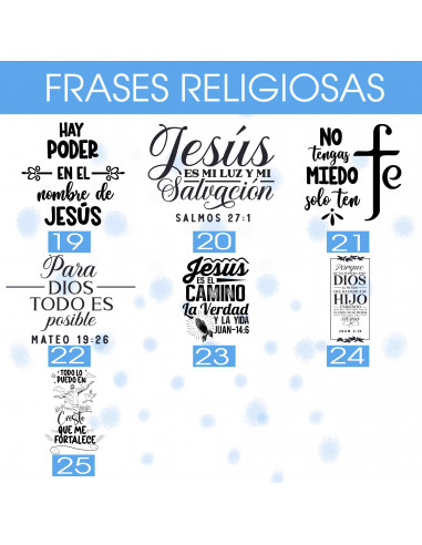 25 FRASES RELIGIOSAS