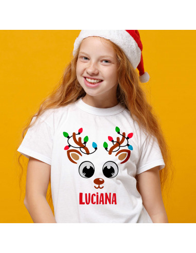 Remeras Caritas Navidad