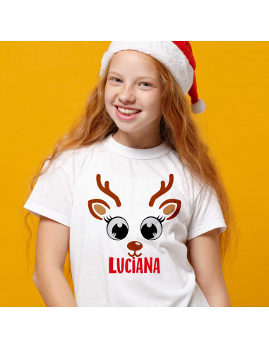 Remeras Caritas Navidad