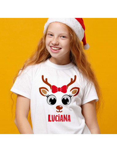 Remeras Caritas Navidad
