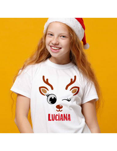 Remeras Caritas Navidad
