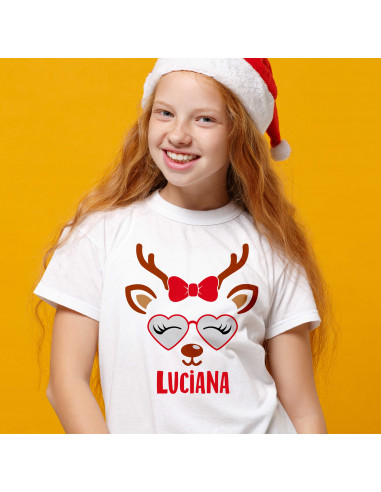 Remeras Caritas Navidad