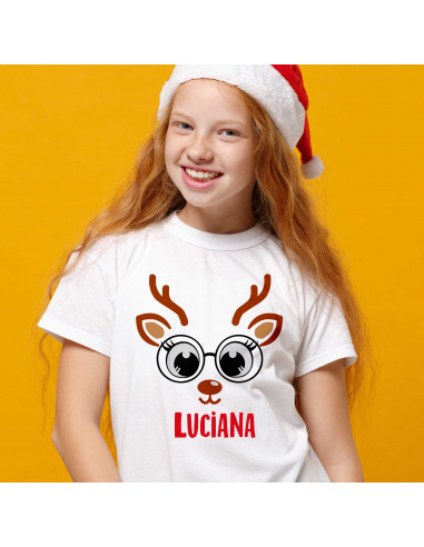 Remeras Caritas Navidad