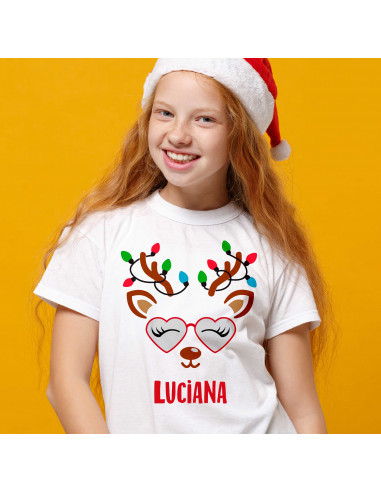 Remeras Caritas Navidad