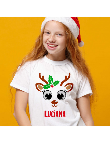 Remeras Caritas Navidad