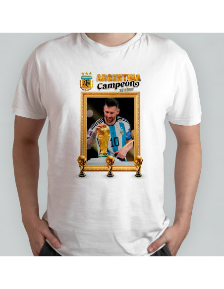 Argentina Campeón del Mundo Qatar 2022 -Remeras