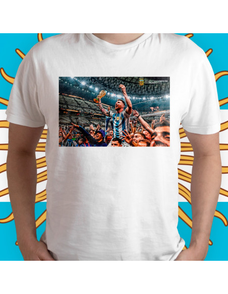 Argentina Campeón del Mundo Qatar 2022 -Remeras 2