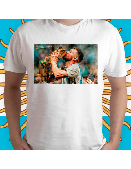 Argentina Campeón del Mundo Qatar 2022 -Remeras 2