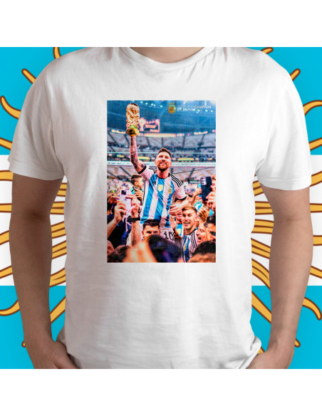 Argentina Campeón del Mundo Qatar 2022 -Remeras 2