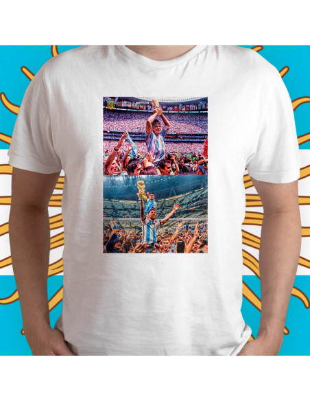 Argentina Campeón del Mundo Qatar 2022 -Remeras 2