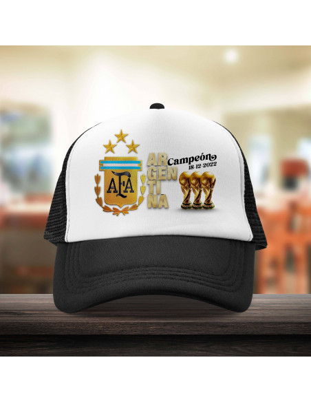 Gorras Argentina Campeón 2022