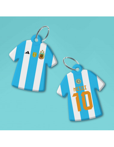 Llaveros camiseta Argentina Campeón 2022