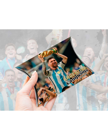 Caja almohada Argentina Campeón Caja almohada Argentina Campeón