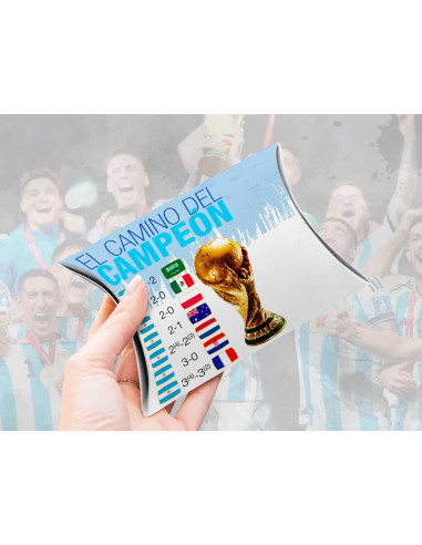 Caja almohada Argentina Campeón Caja almohada Argentina Campeón