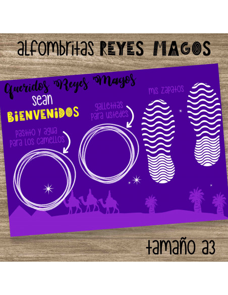 Alfombra reyes magos