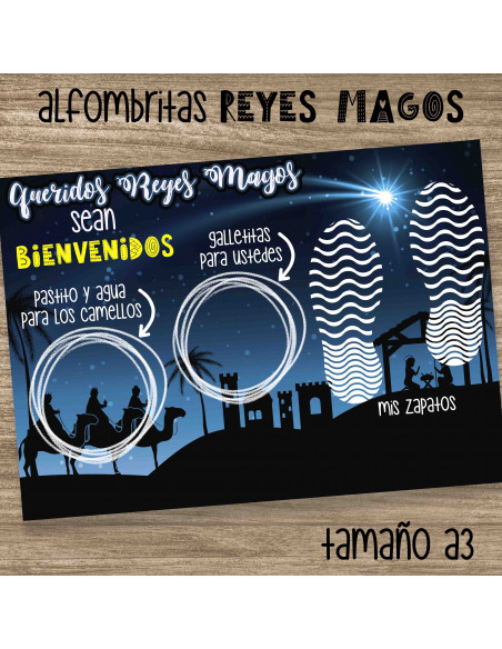 Alfombra reyes magos