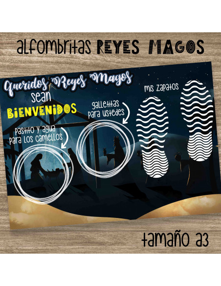 Alfombra reyes magos