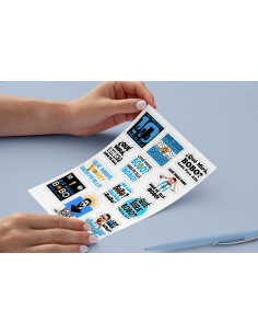 Stickers que mira bobo